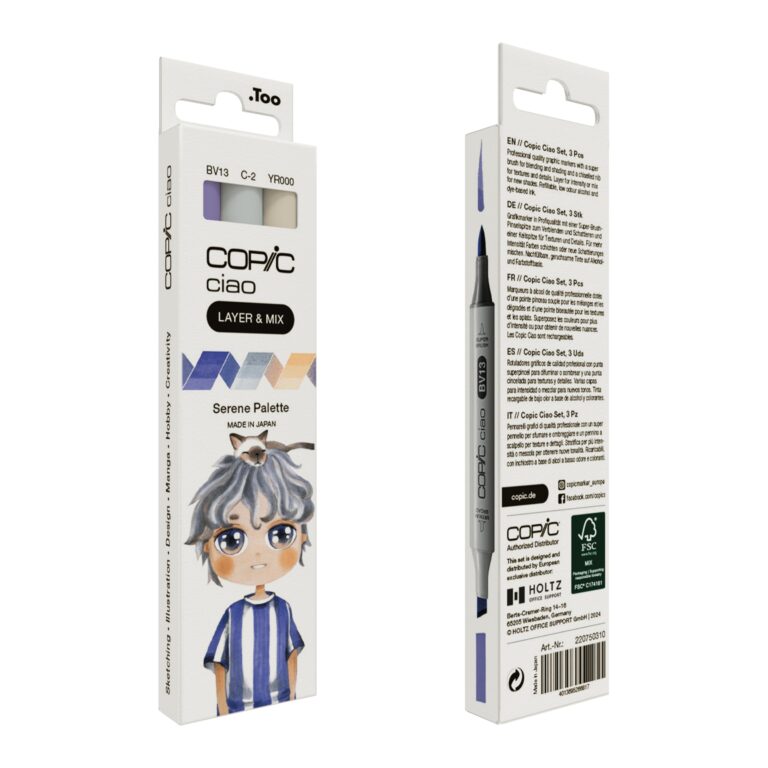 Copic Ciao Layer & Mix Serene