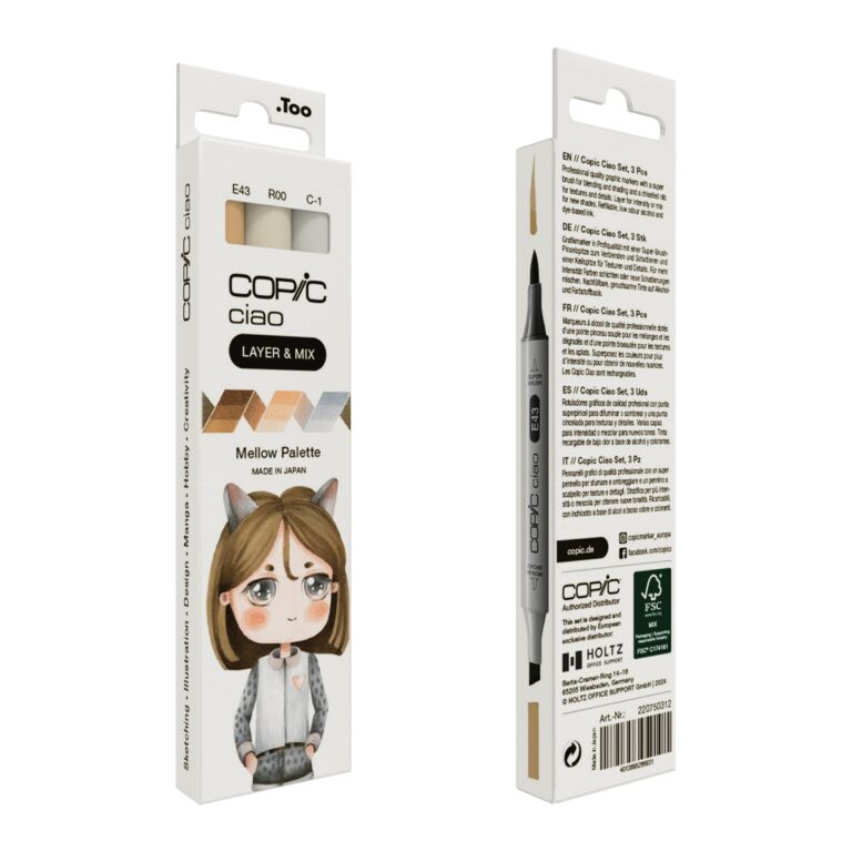 Copic Ciao Layer & Mix Mellow