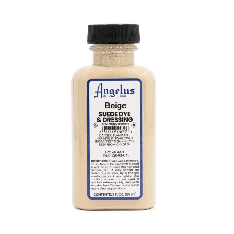Angelus Beige Suede Dye