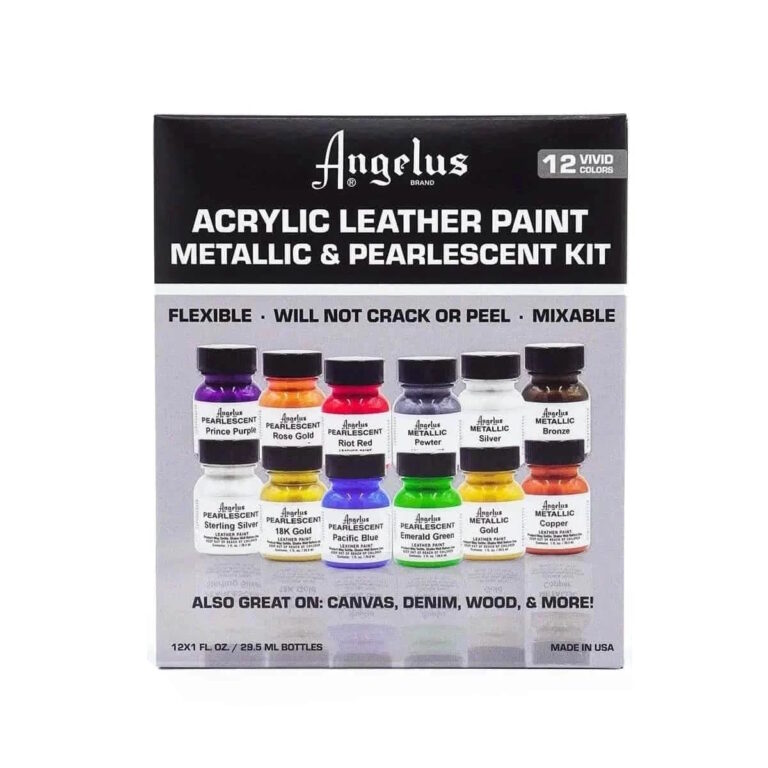 Angelus Pearlescent & Metallic 12pc Set